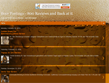 Tablet Screenshot of beerpostings2.blogspot.com