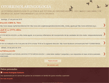 Tablet Screenshot of otirrinolaringologia.blogspot.com
