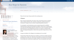 Desktop Screenshot of keystepstosuccess.blogspot.com
