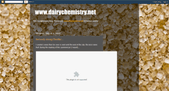 Desktop Screenshot of dairychemistry.blogspot.com