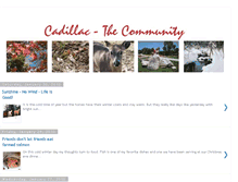 Tablet Screenshot of cadillac-living.blogspot.com