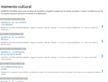 Tablet Screenshot of momento-cultural.blogspot.com