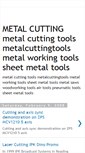 Mobile Screenshot of metalcuttingtools.blogspot.com