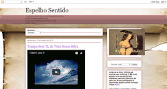 Desktop Screenshot of espelhosentido.blogspot.com