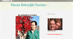 Desktop Screenshot of hasanbalciogluyazilari.blogspot.com