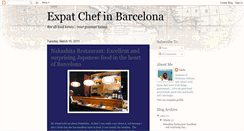 Desktop Screenshot of expatchef.blogspot.com