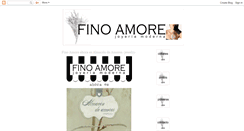 Desktop Screenshot of finoamore.blogspot.com