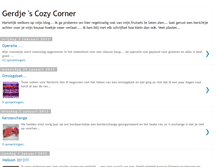 Tablet Screenshot of gerdjescozycorner.blogspot.com