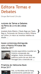 Mobile Screenshot of editora-temasedebates.blogspot.com