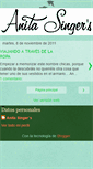 Mobile Screenshot of anitasingers.blogspot.com