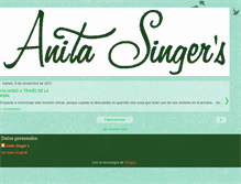 Tablet Screenshot of anitasingers.blogspot.com