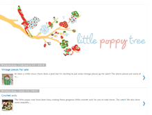 Tablet Screenshot of littlepoppytree.blogspot.com