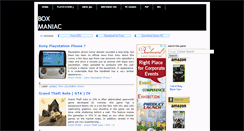 Desktop Screenshot of boxmaniac.blogspot.com