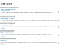 Tablet Screenshot of crmupdates.blogspot.com