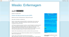 Desktop Screenshot of missaoenfermagem.blogspot.com