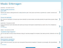 Tablet Screenshot of missaoenfermagem.blogspot.com