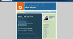 Desktop Screenshot of dutchleren.blogspot.com