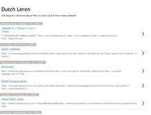 Tablet Screenshot of dutchleren.blogspot.com