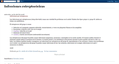 Desktop Screenshot of infeccionesesptreptococicas.blogspot.com