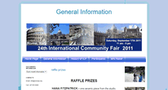 Desktop Screenshot of info-icf2011.blogspot.com