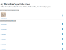Tablet Screenshot of homelesssigns.blogspot.com