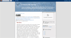 Desktop Screenshot of burocracias.blogspot.com
