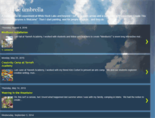 Tablet Screenshot of bigblueumbrella.blogspot.com