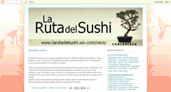 Desktop Screenshot of larutadelsushi.blogspot.com