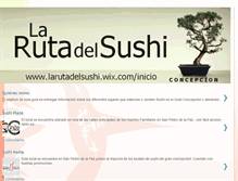 Tablet Screenshot of larutadelsushi.blogspot.com