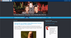 Desktop Screenshot of parent-effectiveness-training.blogspot.com