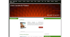 Desktop Screenshot of cnetvideosoftwares.blogspot.com