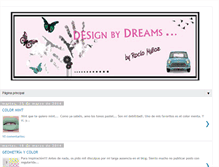 Tablet Screenshot of design-by-dreams.blogspot.com
