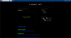 Desktop Screenshot of ggames3.blogspot.com