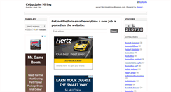 Desktop Screenshot of cebujobshiring.blogspot.com