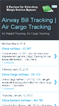 Mobile Screenshot of airwaybilltracking.blogspot.com