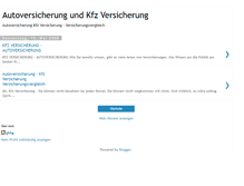 Tablet Screenshot of kfzversicherung-autoversicherung-11.blogspot.com