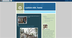 Desktop Screenshot of custom-mtnhome.blogspot.com