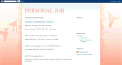 Desktop Screenshot of personaljob2010.blogspot.com