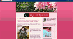 Desktop Screenshot of lindsaysromantics.blogspot.com