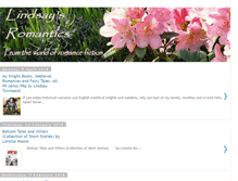 Tablet Screenshot of lindsaysromantics.blogspot.com
