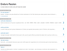 Tablet Screenshot of enduropassion.blogspot.com