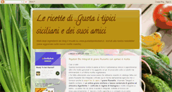 Desktop Screenshot of gustaitipicisiciliani.blogspot.com