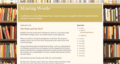 Desktop Screenshot of mincingword.blogspot.com