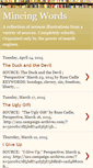 Mobile Screenshot of mincingword.blogspot.com