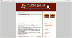 Desktop Screenshot of informagazine.blogspot.com