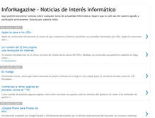 Tablet Screenshot of informagazine.blogspot.com