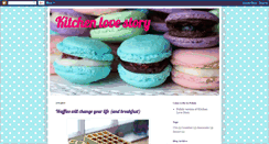 Desktop Screenshot of kitchenlovestory.blogspot.com