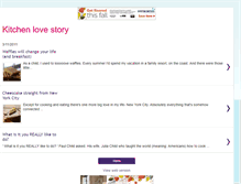 Tablet Screenshot of kitchenlovestory.blogspot.com