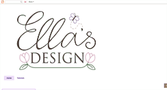 Desktop Screenshot of ellas-design.blogspot.com