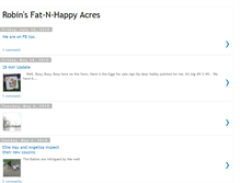 Tablet Screenshot of fatnhappyacres.blogspot.com